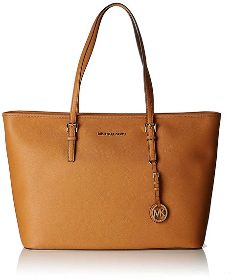 michael kors jet set travel camouflage saffiano leather medium tote|Michael Kors saffiano bag review.